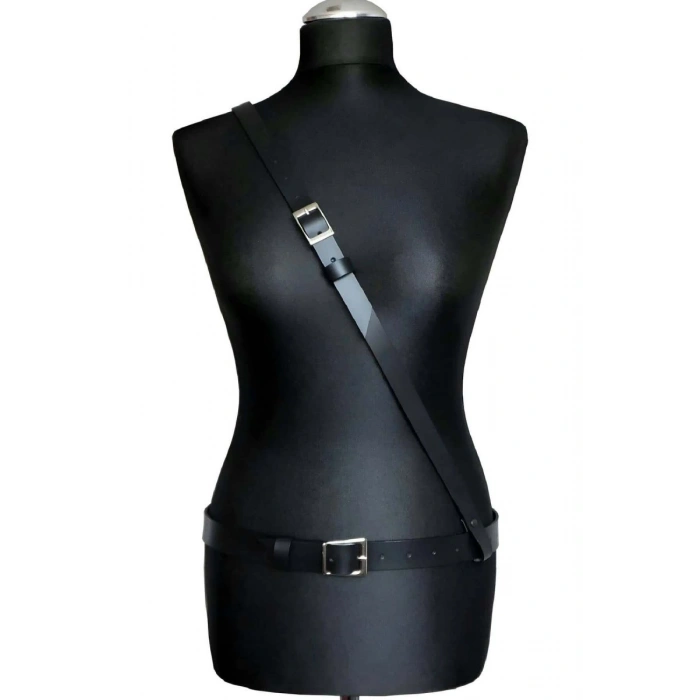 Omuzdan Tekli Bağlamalı Bel Kemer Harness - 917
