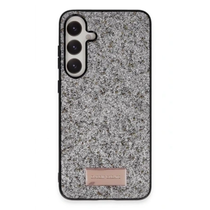 Onegif Samsung Galaxy A05S Bright Simli Kapak - Derin Mor