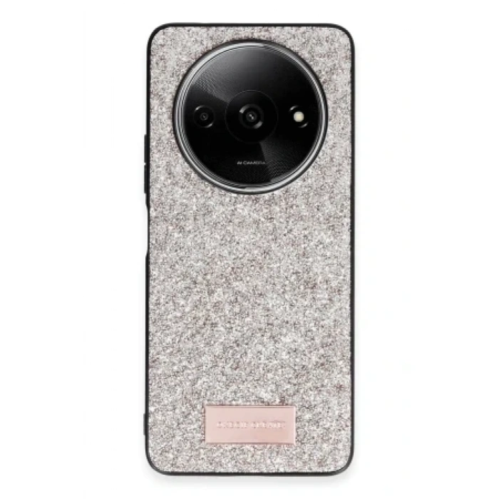Onegif Xiaomi Redmi A3 4G Bright Simli Kapak - Pembe