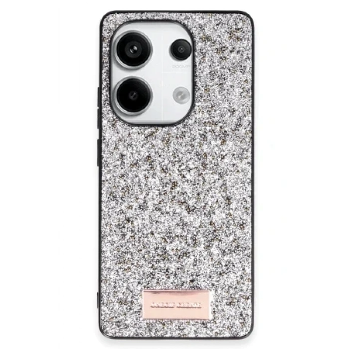 Onegif Xiaomi Redmi Note 13 Pro 4G Bright Simli Kapak - Pembe
