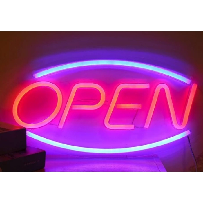 OPEN Yazılı Led
