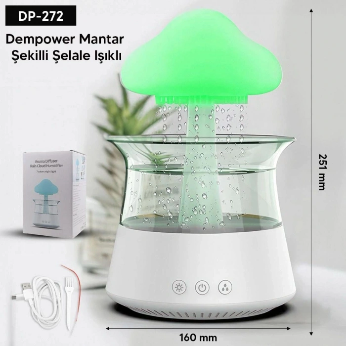 pilelistore™ Mantar Şeklinde Şelale