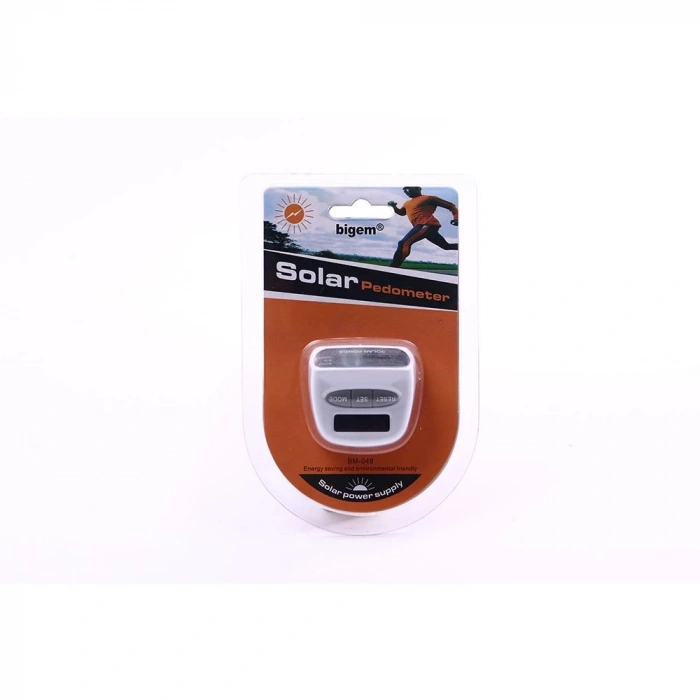 pilelistore™ Solarlı Adımsayar Bigem Bm-048