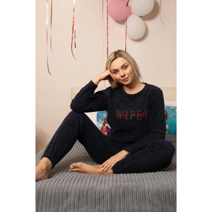 Polar Kadın Pijama Takımı Lacivert