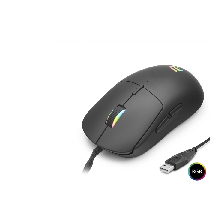 Proyg100B Gaming Mouse 3200 Dpi 6 Tuş Rgb - Siyah