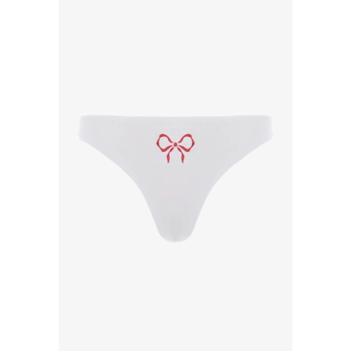 Ribbon Fiyonk Baskılı 2li Külot