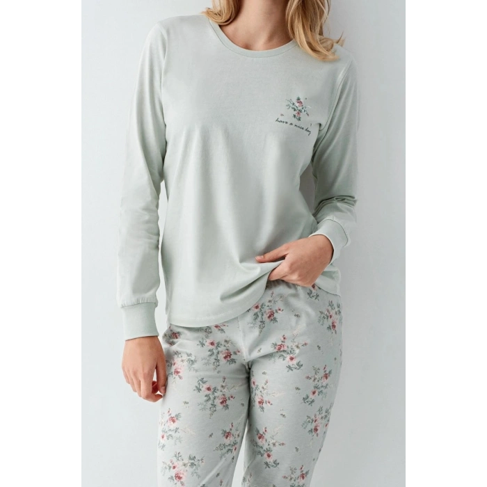 Rolypoly 3703-s Kadın Uzun Kol Pijama Takım