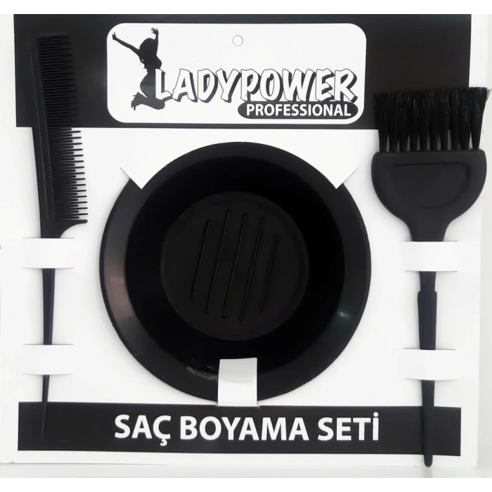 Saç Boyama Seti - Boneli
