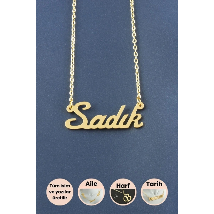 Sadık İsimli Kolye