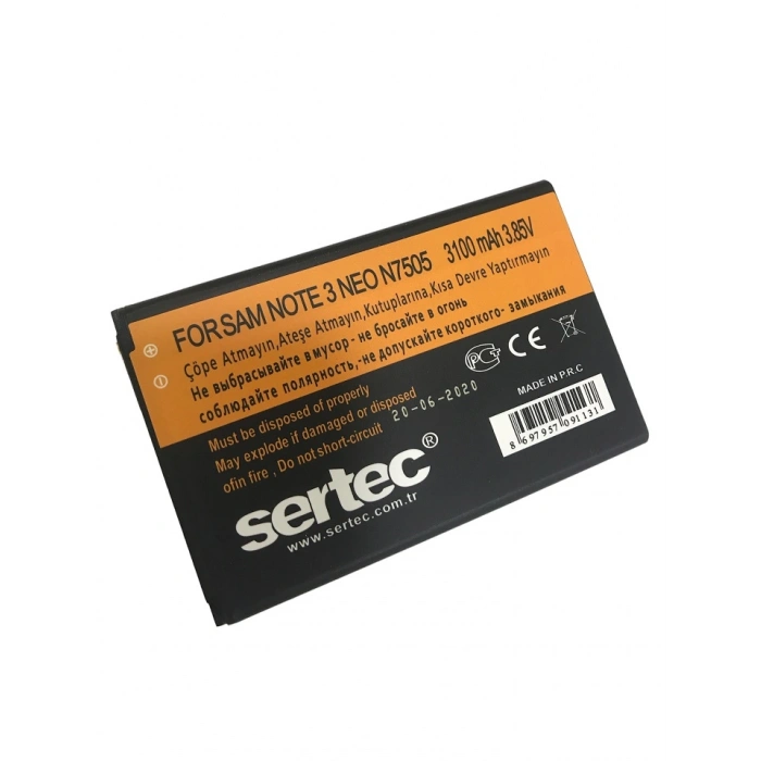 Samsung GALAXY NOTE 3 NEO / N7505 Uyumlu Batarya