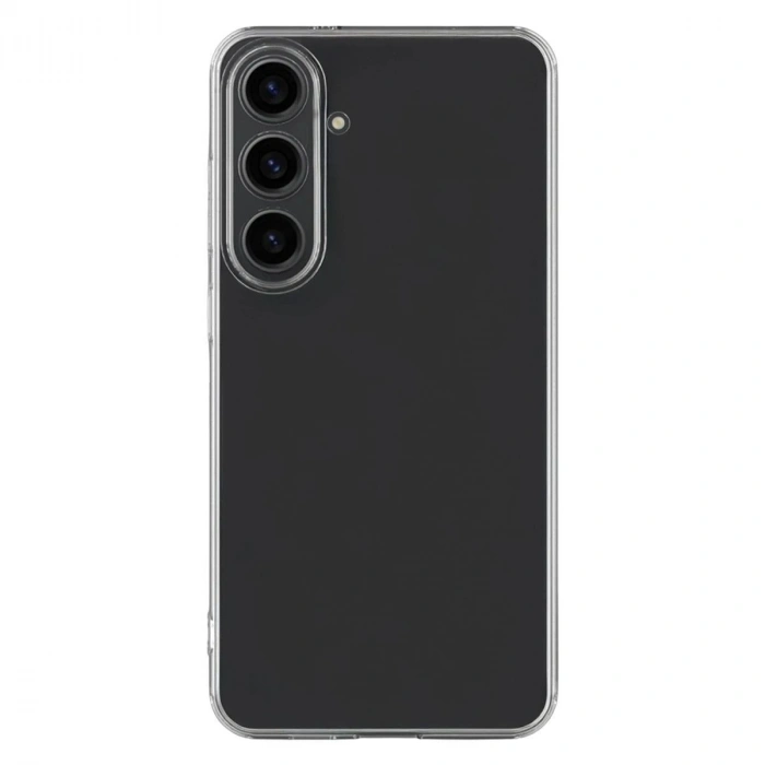 Samsung Galaxy S26 Plus Lüx Şeffaf Silikon - Şeffaf