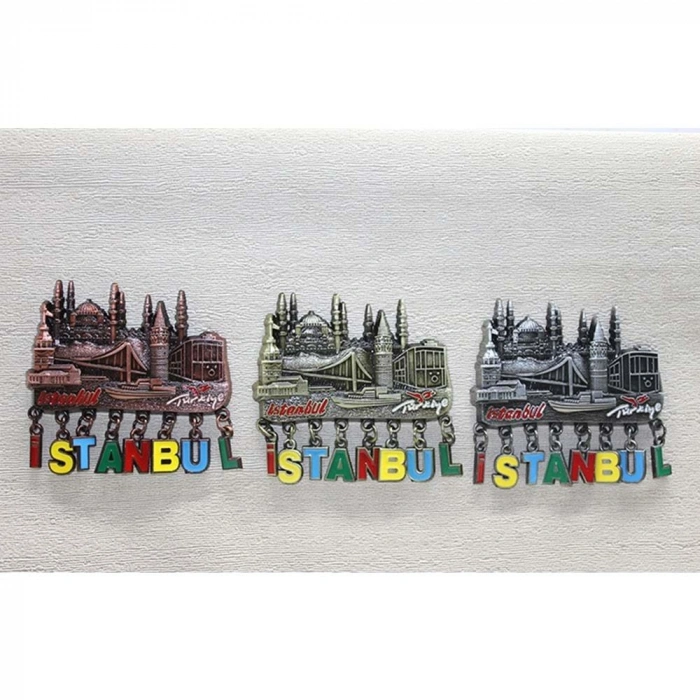 Sarkaçlı İstanbul Temalı Magnet