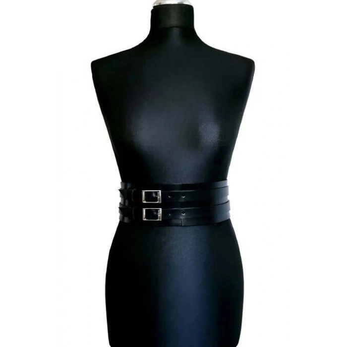 Seksi Deri Bel Kemer Harness - 907