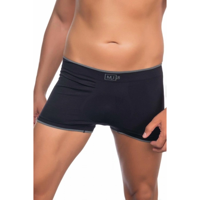 Siyah  2103 Soft Erkek Boxer
