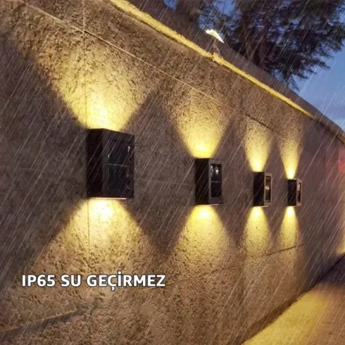 Solar 4 Ledli 11cm Duvar Aydınlatması