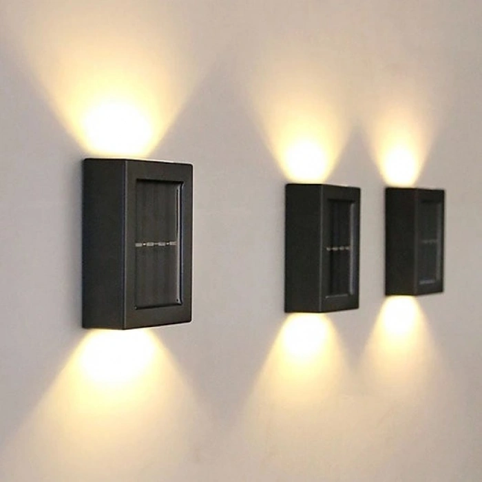 Solar Güneş Enerjili Çift Taraflı Aplik S-32