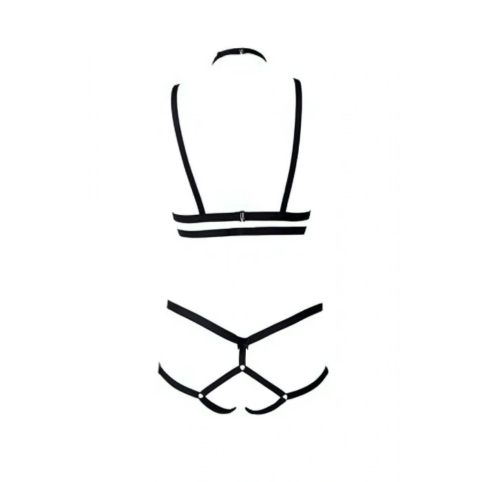 Sütyen - String Lastik Harness Takım - 144