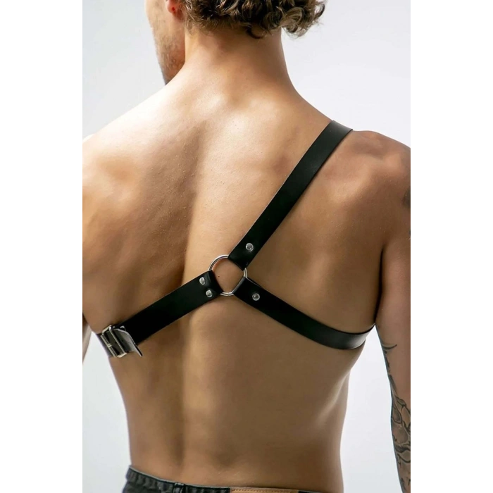 Tek Omuz Deri Erkek  Harness - 211