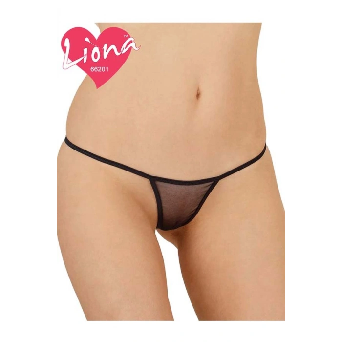 Transparan Büyük Beden G-string