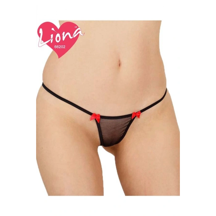 Tül Büyük Beden G-string