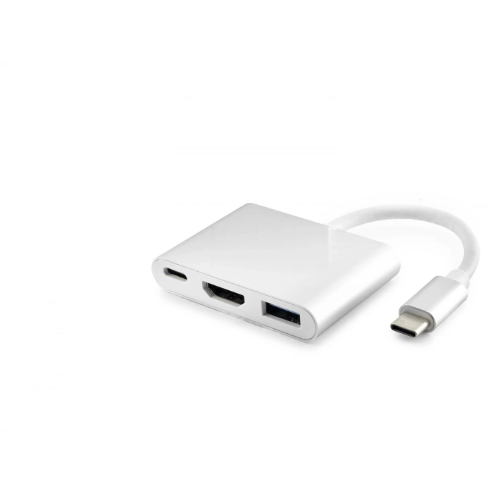 Type-C Combo Hub Hdmi 4K Usb 3.0 3 Port - Gri HDX7764