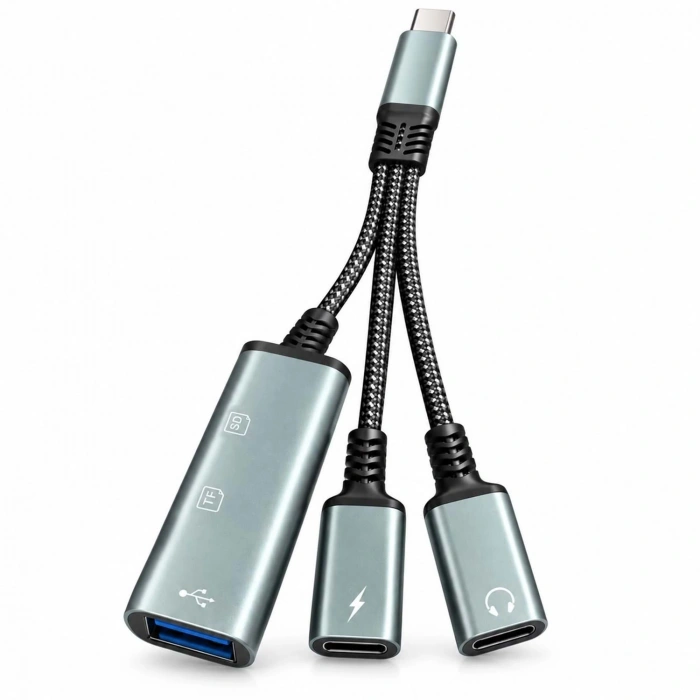 Type C To Type C Kulaklik Card Reader ZR1374