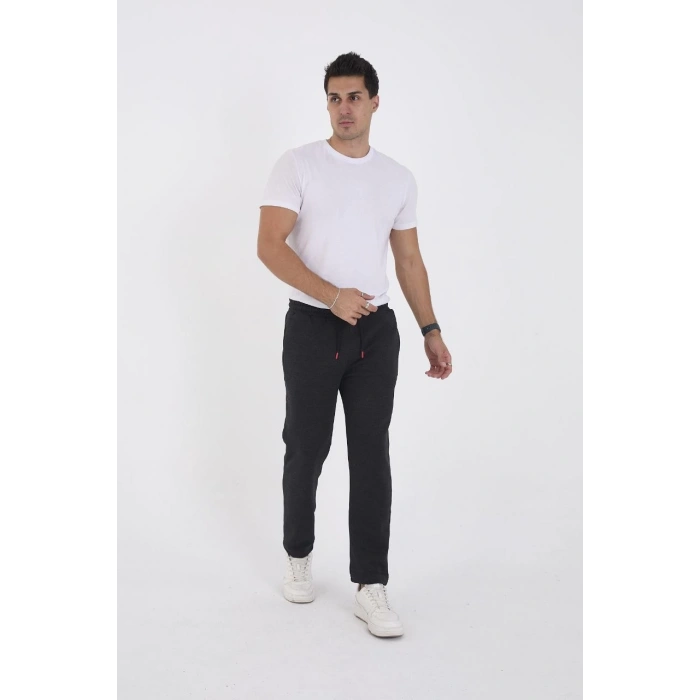 Üç İplik Basic Eşofman Pantolon - Antrasit
