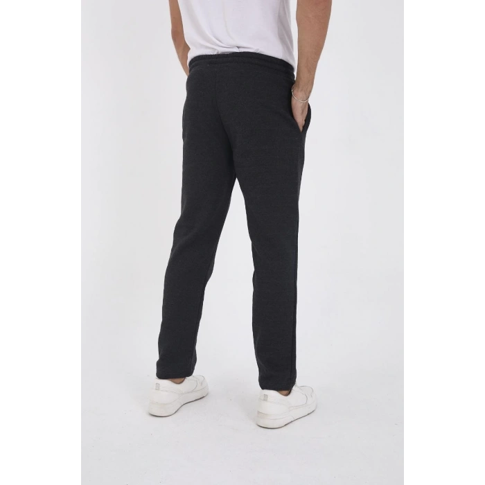 Üç İplik Basic Eşofman Pantolon - Antrasit