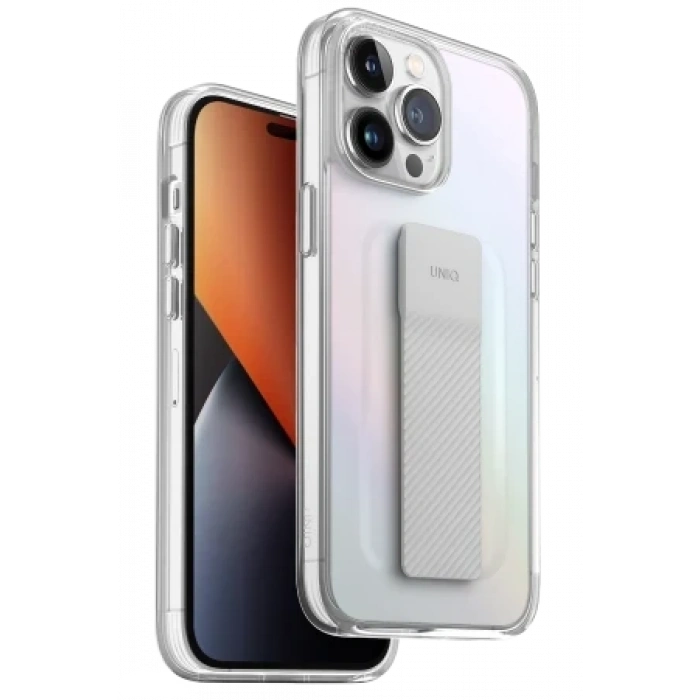 Uniq Apple iPhone 14 Pro Heldro Mount Kapak - Derin Mor