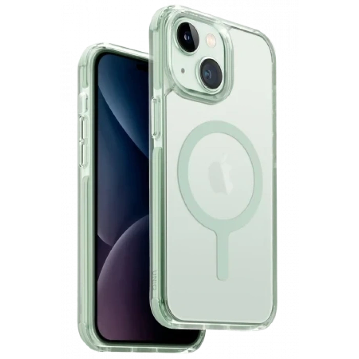 Uniq Apple iPhone 15 Plus Combat Magsafe Kapak - Mavi