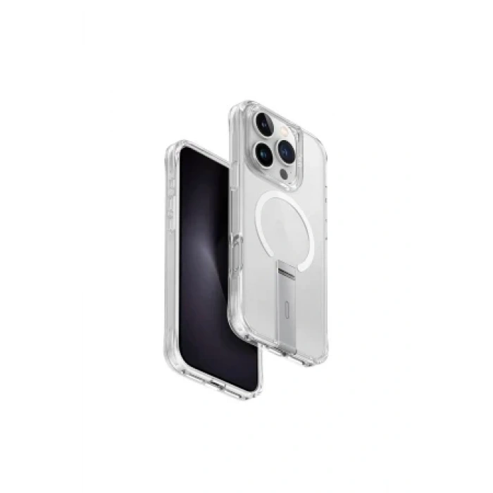Uniq Apple iPhone 16 Pro Max Eleva Standlı Magsafe Kapak - Siyah