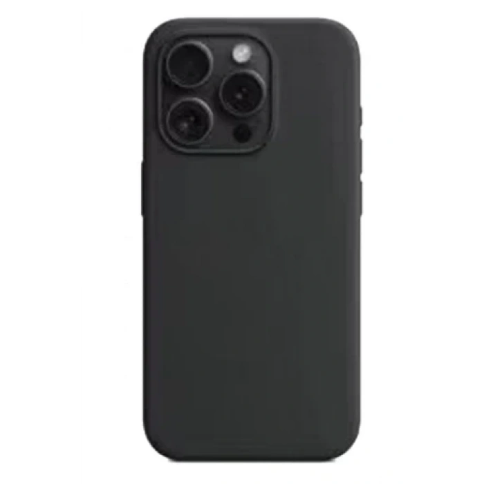 URR Apple iPhone 15 Pro Liquid Silikon Kapak - Siyah