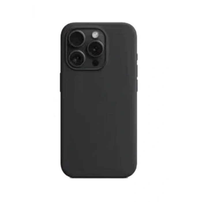 URR Apple iPhone 15 Pro Max Liquid Silikon Kapak - Siyah