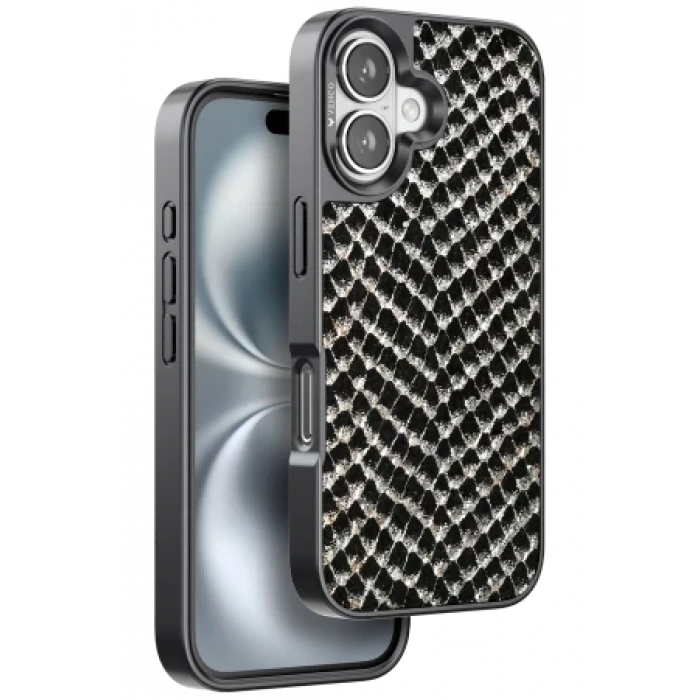 Venco Apple iPhone 16 Viper Kapak - Siyah