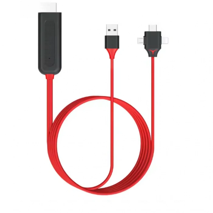 ZR18 3 İn 1 Usb To Hdmı Kablo