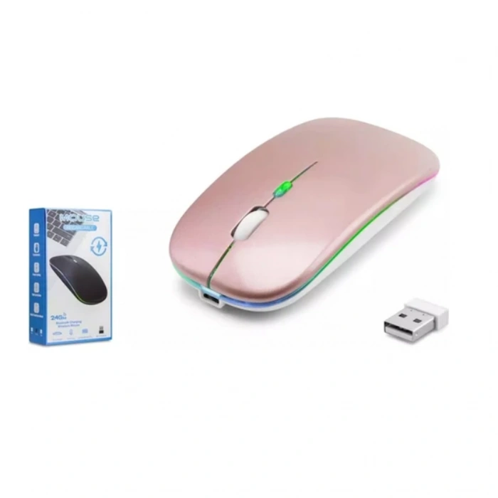 ZR215 Cba100 Rgb Rose Gold Şarjlı Mouse