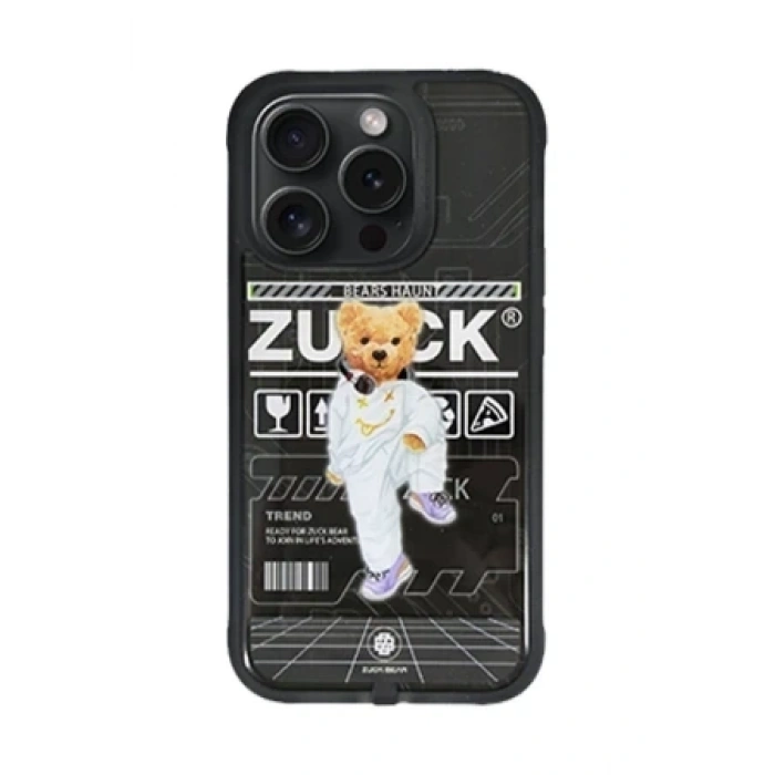 ZuckBear Apple iPhone 15 Pro Max Colby Light Kapak - Charm