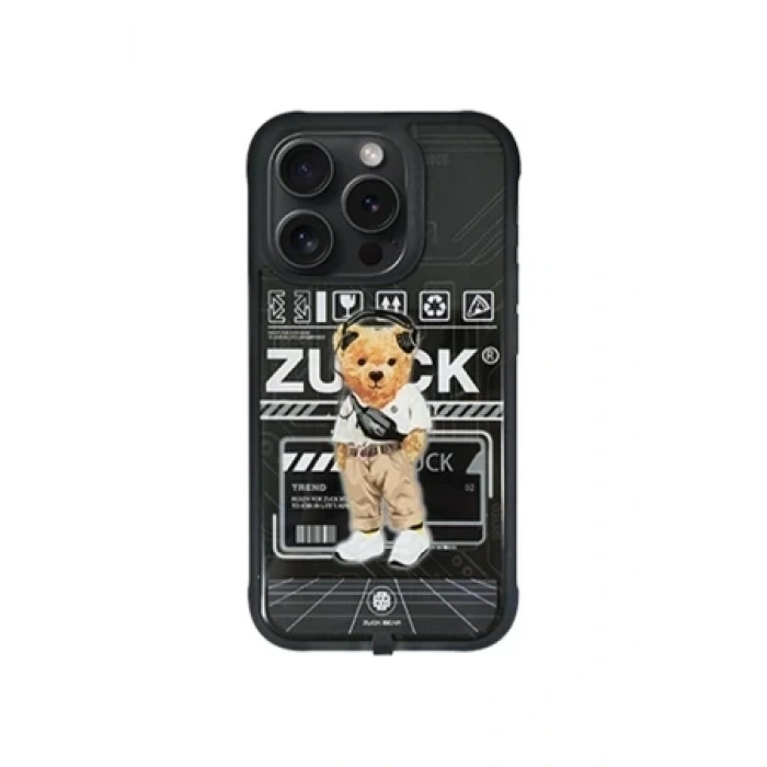 ZuckBear Apple iPhone 15 Pro Max Colby Light Kapak - Charm