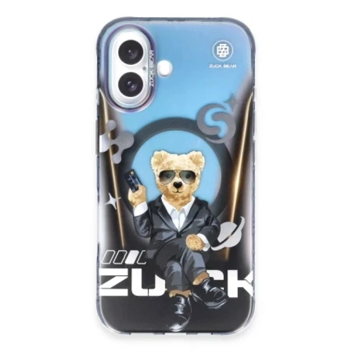 ZuckBear Apple iPhone 16 Berlin Boss Magsafe Kapak - Eins Suave