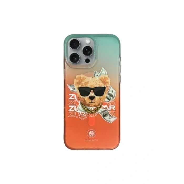 ZuckBear Apple iPhone 16 Pro Harold Magsafe Kapak - Siyah
