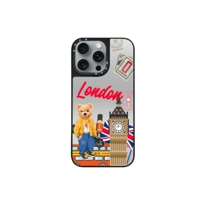 ZuckBear Apple iPhone 16 Pro Max Benard Mirror Magsafe Kapak - Paris