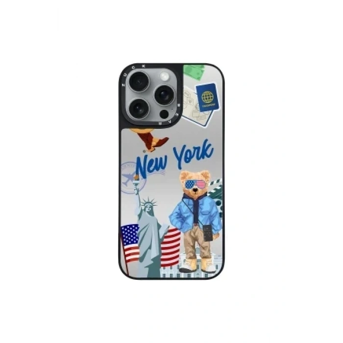 ZuckBear Apple iPhone 16 Pro Max Benard Mirror Magsafe Kapak - Paris