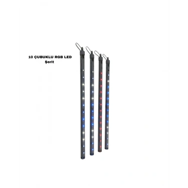10 Çubuklu Dekor Led