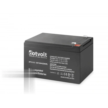 12V 12Ah Kuru Tip Akü DT12-12