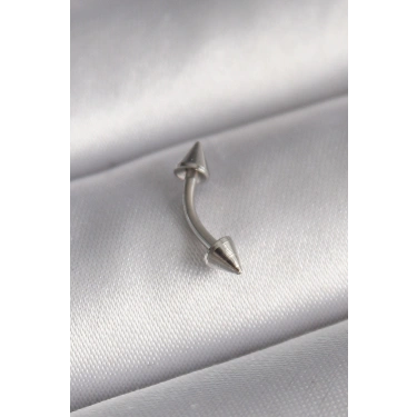316L Çelik Gümüş Renk Çivi Model Piercing TG27PR1373