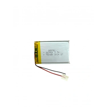 383450 3.7V 750 MAh Li-Polymer Pil (Devreli/1.5A)