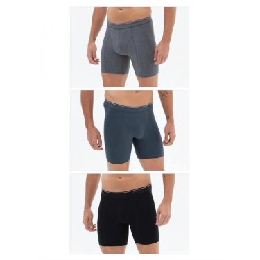 3lü Paket Erkek  Boxer 9683