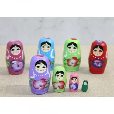 4Lü Ahşap Matruşka