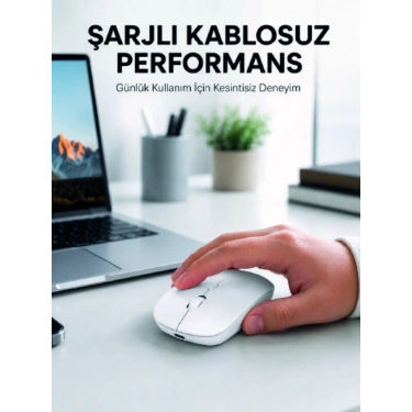 5000 DPI Bluetooth Kablosuz Mouse Hafif Ergonomik Sessiz Wireless Fare