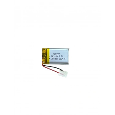 502030 3.7V 250 MAh Li-Polymer Pil (Devreli/1.5A)